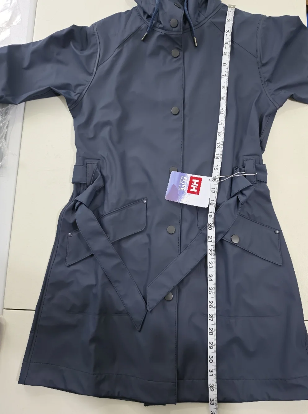 Helly Hansen NWT Kirkwall II Raincoat Navy Women's XS - Picture 16 of 16